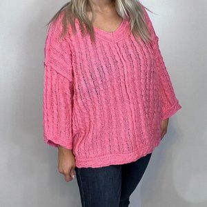 POL Cable Knit Sweater